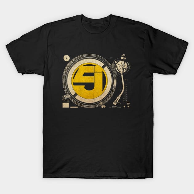 vinyl Classic Jurassic 5 T-Shirt by TuoTuo.id